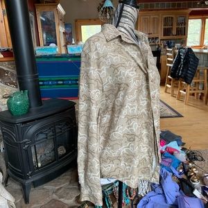 Christopher & Banks Tops - Horse button down top Christopher & Banks Tops - Horse button down top